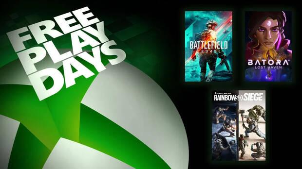 Juegos gratis de Free Play Days de Xbox Live Gold del 2 al 5 de noviembre.