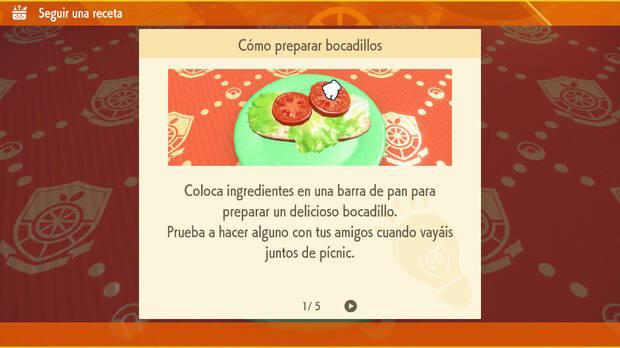 Pokémon Escarlata y Púrpura - Cómo preparar Bocadillos en el Pícnic