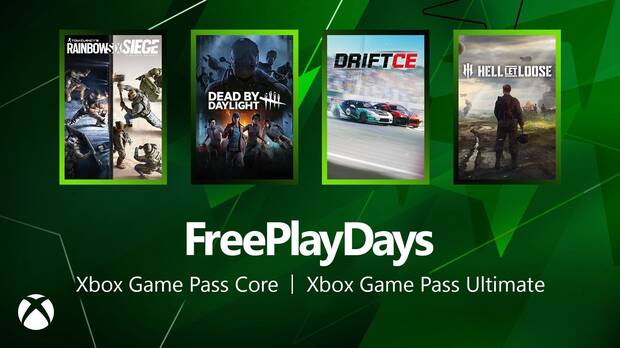 Nuevos juegos gratis de Free Play Days de Xbox.