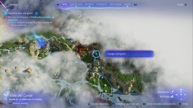 Avatar:; Frontiers of Pandora - Espigas campana: espiga campana #4 del Bosque de Kinglor