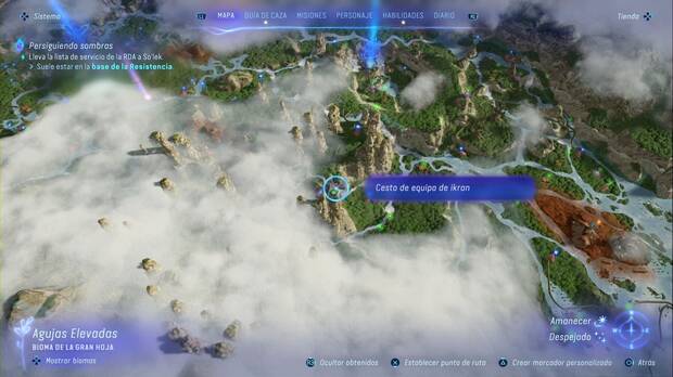 Avatar: Frontiers of Pandora - Alijo ikran de las Agujas Elevadas