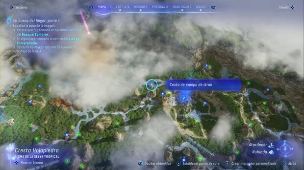 Avatar: Frontiers of Pandora - Alijo ikran al noroeste de la Base de la resistencia