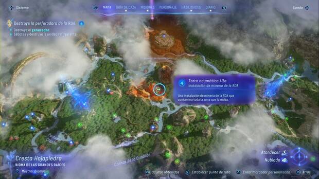 Avatar: Frontiers of Pandora: Instalaciones de la RDA - Torre neumática Alfa