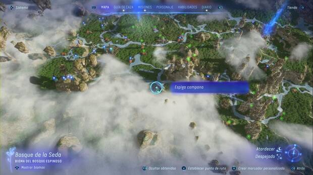 Avatar: Frontiers of Pandora - Espigas campana: espiga campana al sudeste de la Isla del Huso, en el Bosque de Kinglor