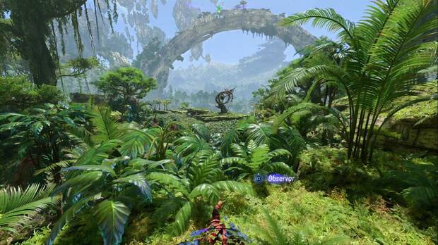 Avatar: Frontiers of Pandora - Tótem Sarentu #4 del Bosque de Kinglor, punto de observación