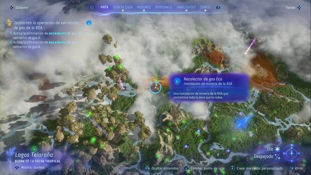 Avatar: Frontiers of Pandora - Instalaciones de la RDA: Recolector de gas
