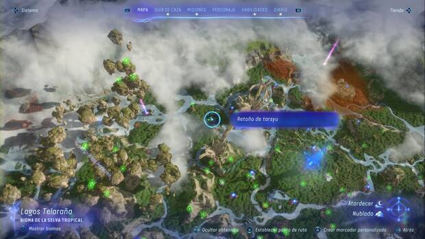 Avatar: Frontiers of Pandora - Retoños de tarsyu: retoño de tarsyu #14 al noroeste del gran arco de piedra