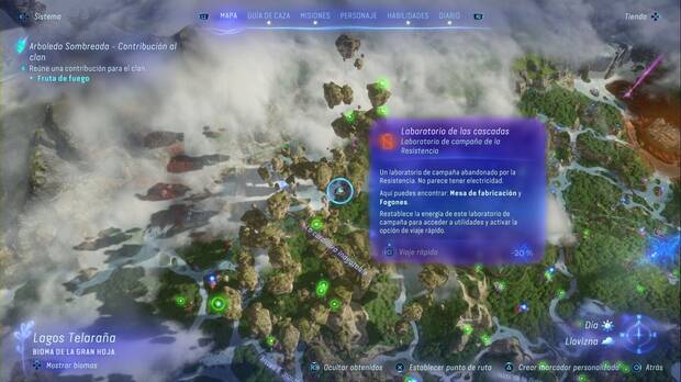 Avatar: Frontiers of Pandora - Laboratorio de las cascadas