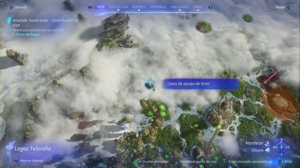 Avatar: Frontiers of Pandora - Alijo en lo alto de las islas flotantes al suroeste del Bosque de Kinglor