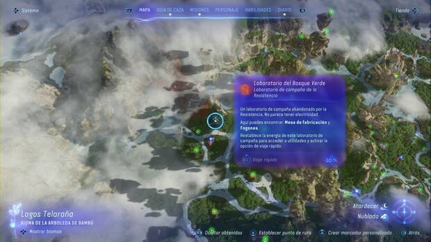 Avatar: Frontiers of Pandora - Laboratorio del Bosque Verde