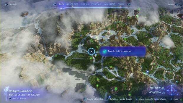 Avatar: Frontiers of Pandora - En busca del hogar Parte 2: punto donde activar la misión
