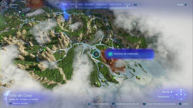 Avatar: Frontiers of Pandora - En busca del hogar Parte 1: punto donde activar la misión