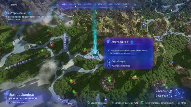 Avatar: Frontiers of Pandora - Entrega especial: ubicación del escorpión estrellado