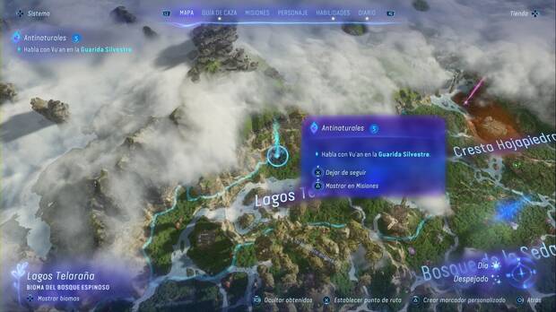 Avatar: Frontiers of Pandora - Antinaturales: punto donde comenzar la misión