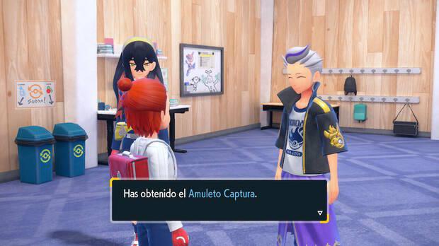 Pokémon Escarlata y Púrpura DLC 2 - Conseguir el Amuleto captura