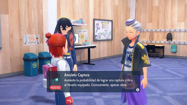 Pokémon Escarlata y Púrpura DLC 2 - Para qué sirve el Amuleto captura