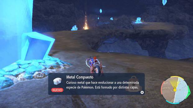 Pokémon Escarlata y Púrpura DLC 2 - Cómo conseguir el objeto evolutivo Metal Compuesto