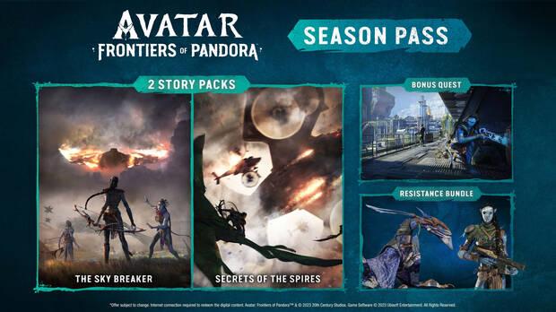 Pase de temporada de Avatar: Frontiers of Pandora.