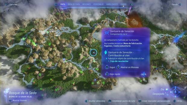 Avatar: Frontiers of Pandora - Contribuciones con la comunidad Aranahe: Santuario de Sanación