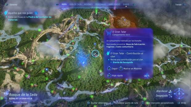 Avatar: Frontiers of Pandora - Contribuciones con la comunidad Aranahe: El Gran Telar