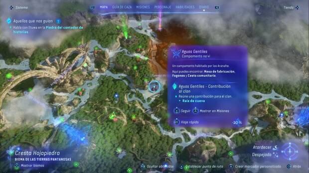 Avatar: Frontiers of Pandora - Contribuciones con la comunidad Aranahe: Aguas Gentiles