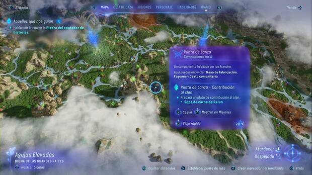 Avatar: Frontiers of Pandora - Contribuciones con la comunidad Aranahe: Punta de Lanza