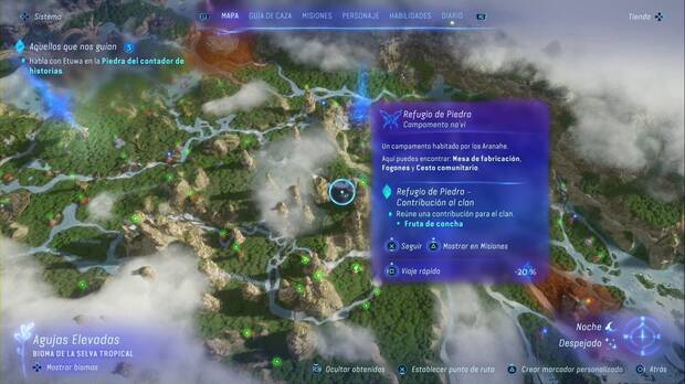 Avatar: Frontiers of Pandora - Contribuciones con la comunidad Aranahe: Refugio de Piedra