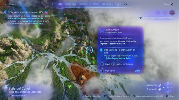 Avatar: Frontiers of Pandora - Contribuciones con la comunidad Aranahe: Nido Húmedo