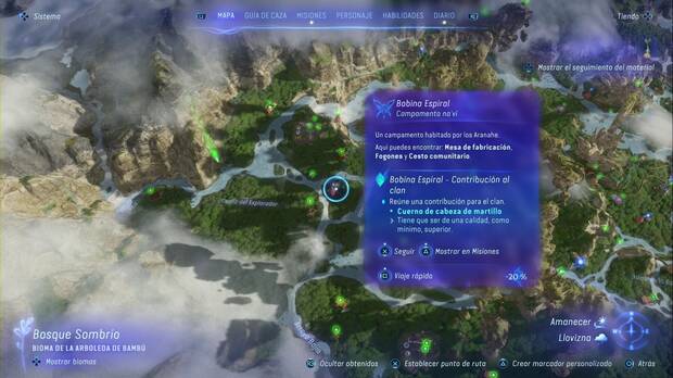Avatar: Frontiers of Pandora - Contribuciones con la comunidad Aranahe: Bobina espiral