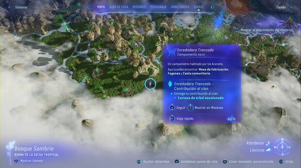 Avatar: Frontiers of Pandora - Contribuciones con la comunidad Aranahe: Enredadera Trenzada