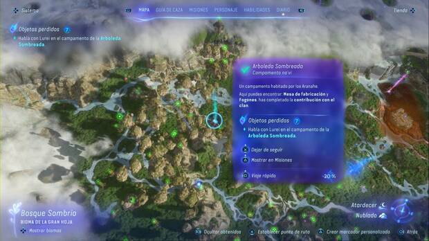 Avatar: Frontiers of Pandora - Objetos perdidos: ubicación de la misión