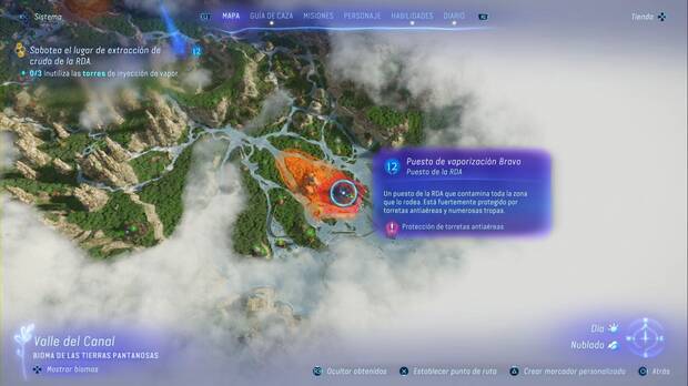 Avatar: Frontiers of Pandora - Puesto de vaporización Bravo