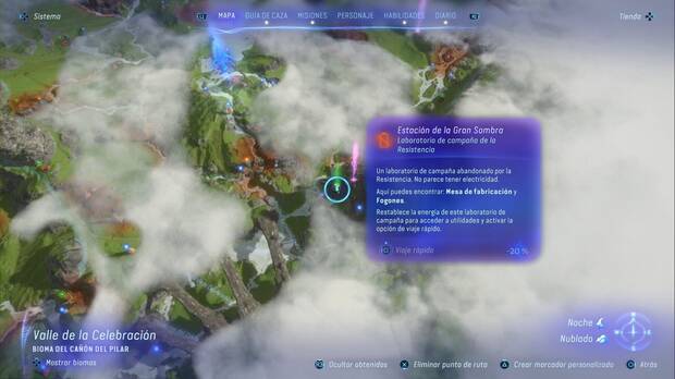 Avatar: Frontiers of Pandora - Laboratorios de campaña de las Llanuras Altas: Estación de la Gran Sombra