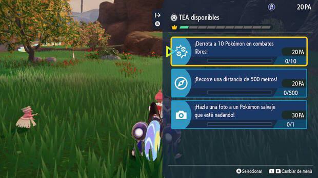 Se obtienen muchos puntos Arándano completando misiones grupales con amigos.