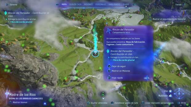 Avatar: Frontiers of Pandora - Campamentos na'vi: Rincón del Pensador