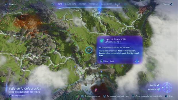 Avatar: Frontiers of Pandora - Campamentos na'vi: Lugar de Celebración