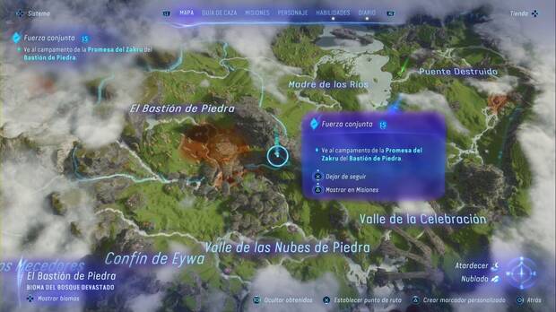 Avatar: Frontiers of Pandora - Fuerza conjunta: campamento Promesa del Zakru