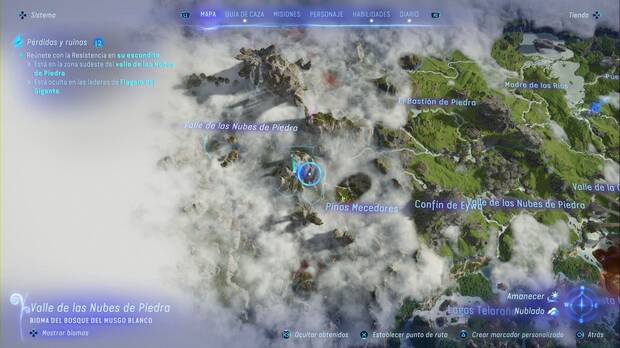 Avatar: Frontiers of Pandora - Pérdidas y ruinas: ubicación del escondite de la Resistencia