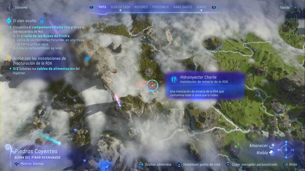Avatar: Frontiers of Pandora - Instalaciones de la RDA del Bosque Nublado: Hidroinyector Charlie