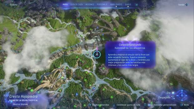 Avatar: Frontiers of Pandora - Ubicación de Conexión Profunda