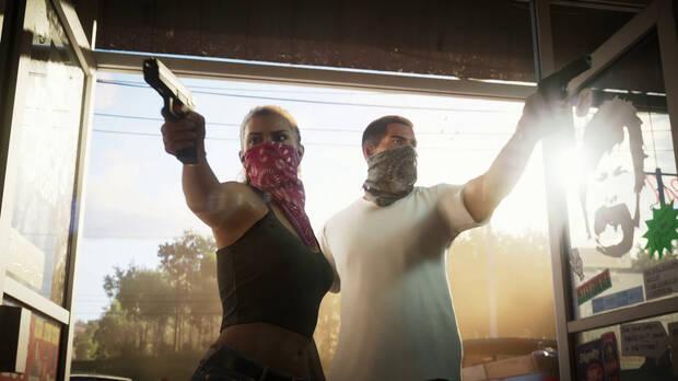 En el v�deo se confirman los dos protagonistas una pareja inspirada en Bonnie y Clyde.