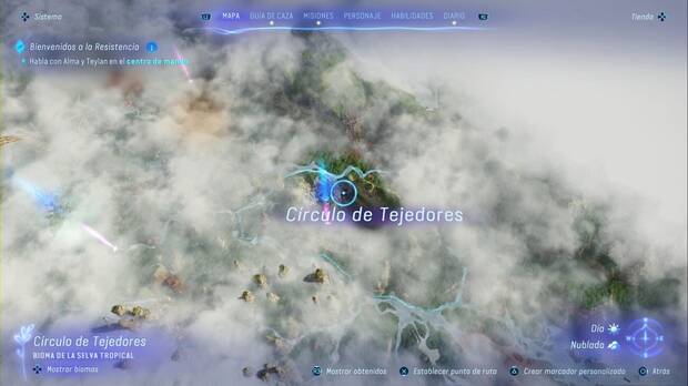 Avatar: Frontiers of Pandora - Grabaciones: ubicación de la Base de la Resistencia