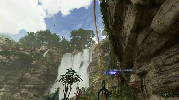 Avatar: Frontiers of Pandora - Bienvenidos a la Resistencia: liana cerca de la base