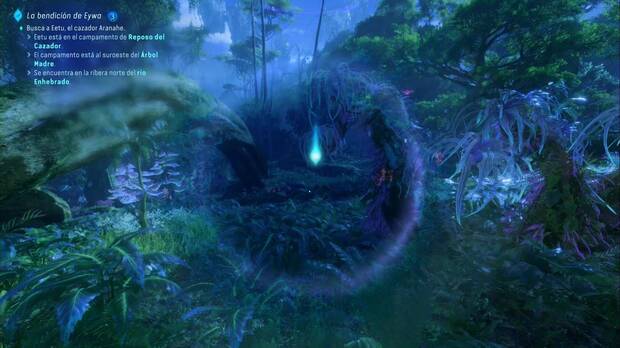Avatar: Frontiers of Pandora - La bendición de Eywa: ubicación de Eetu