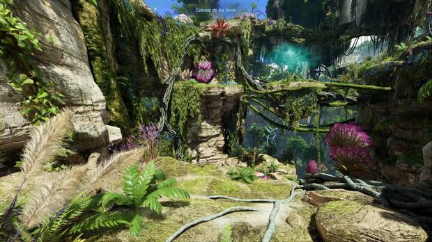 Avatar: Frontiers of Pandora - Alzar el vuelo: lirio cerebro en el acantilado