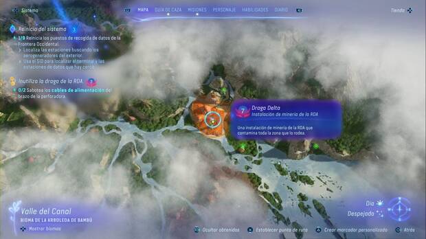 Avatar: Frontiers of Pandora: Instalaciones de la RDA: Draga Delta