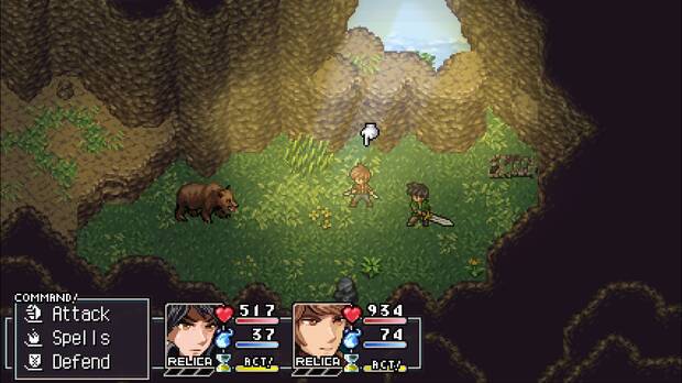 El look de RPG Maker, tan característico, para muchos es pura nostalgia.