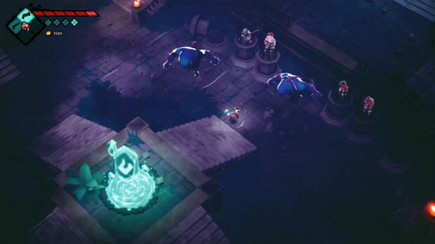 La acci�n hack 'n slash con toques soulslike se asemeja a la de t�tulos como Hades, con �nfasis en el ataque y esquive.