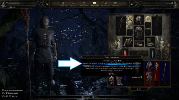 Path of Exile 2 - Mejorar la rareza de los objetos con orbes