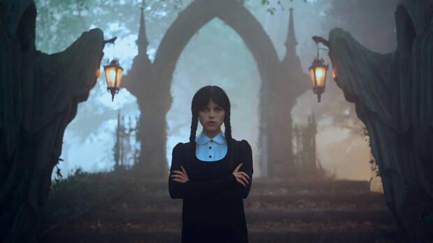 Primera imagen oficial de la segunda temporada de Miércoles con Jenna Ortega